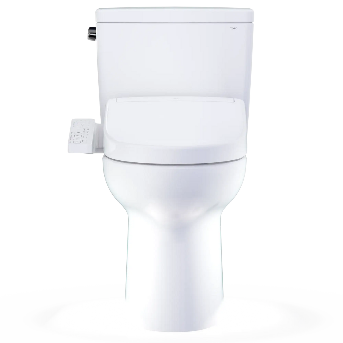 TOTO Drake Two-Piece 1.6 GPF Universal Height Toilet with S2 Bidet Seat
