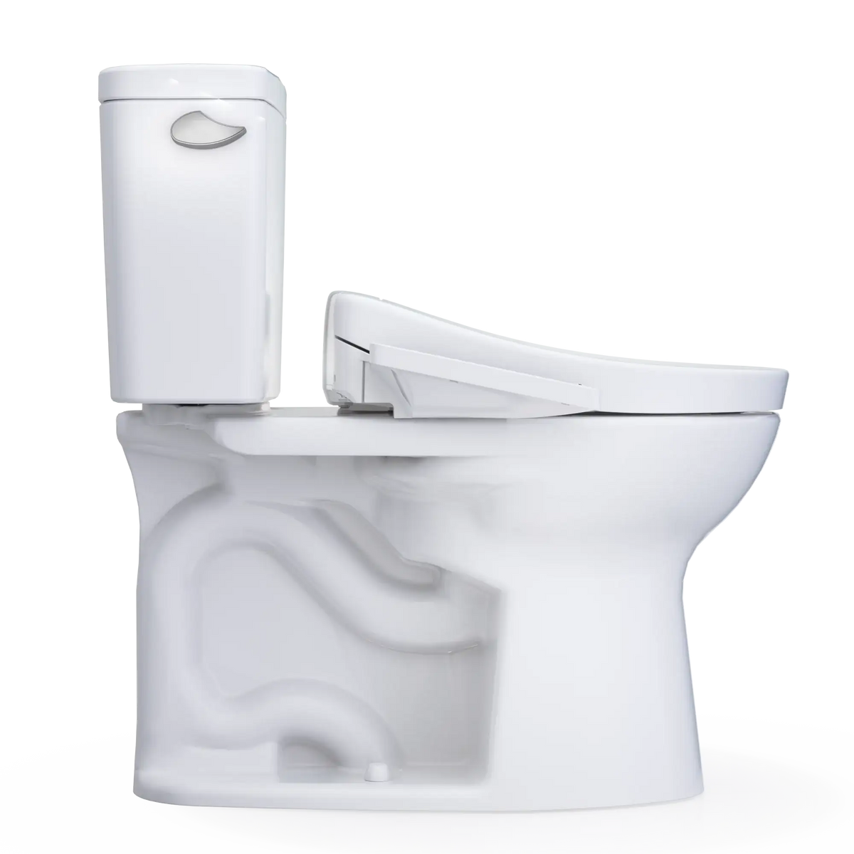 TOTO Drake 1.28 GPF Universal Height Toilet S2 Bidet Seat MW7763346CSG#01