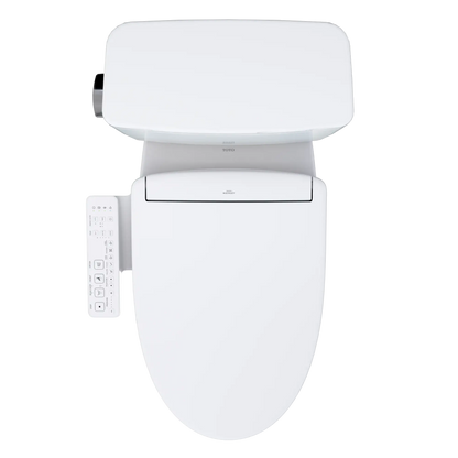 TOTO Drake 1.28 GPF Universal Height Toilet S2 Bidet Seat MW7763346CSG#01