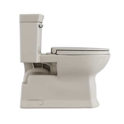 TOTO Soirée One-Piece Elongated 1.28 GPF WASHLET+ Ready Universal Height Toilet with CEFIONTECT MS964124CEFG#12