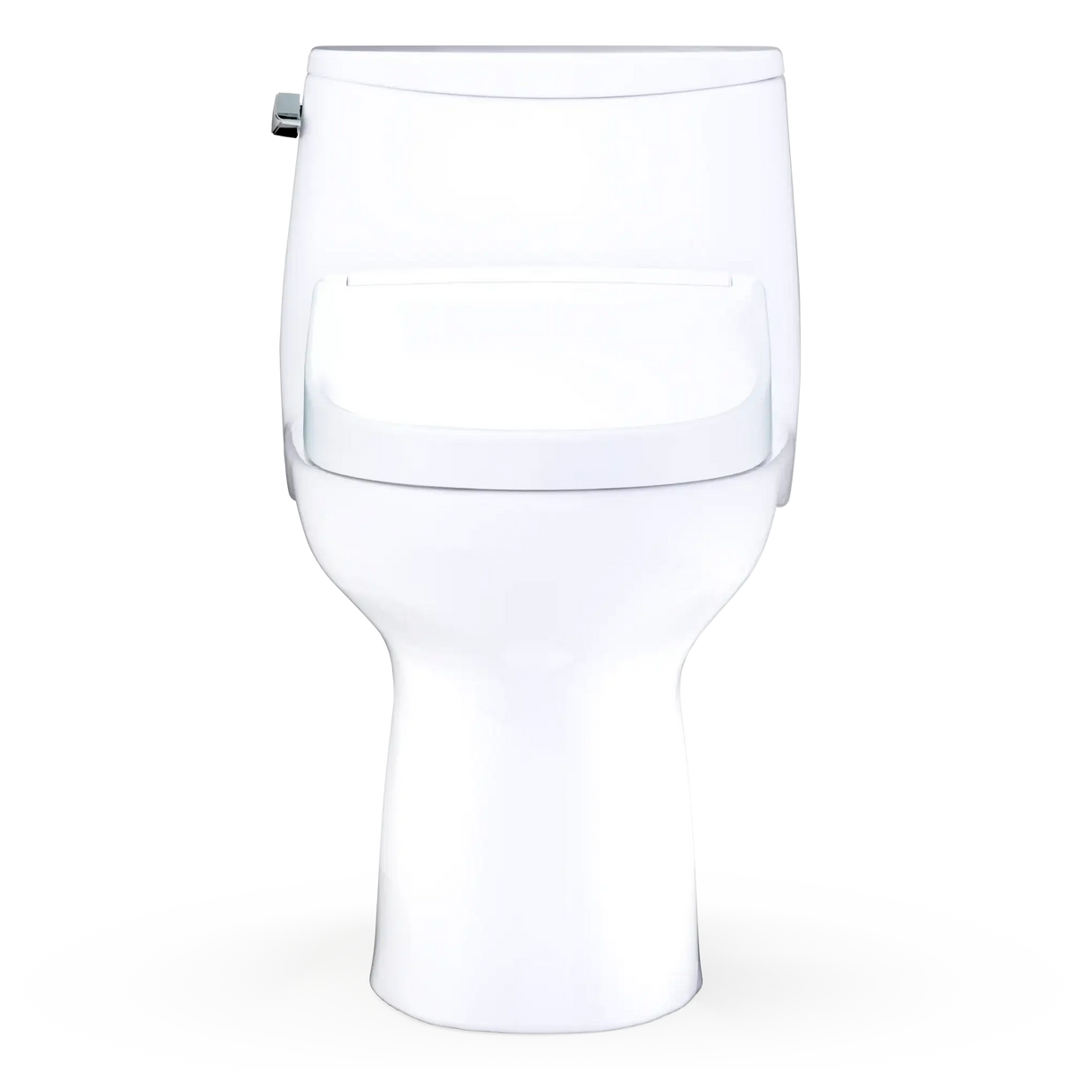 TOTO Ultramax WASHLET+ S5 One-Piece Elongated 1.28 GPF Universal Height Toilet with CEFIONTECT MW6083446CEFG#01