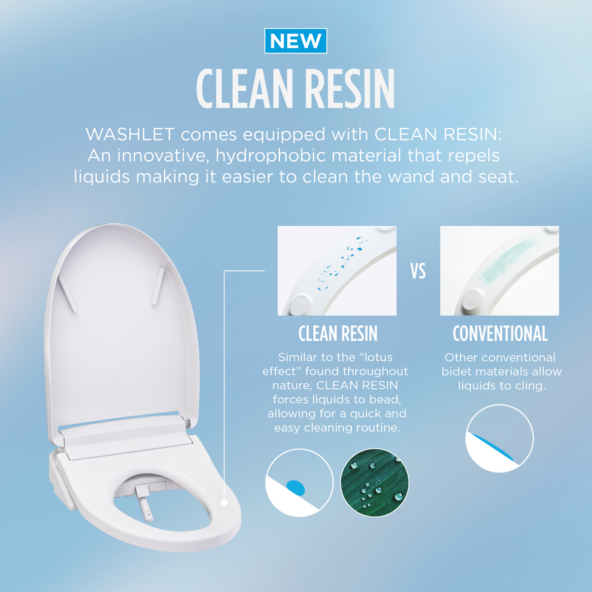 TOTO Nexus WASHLET+ S5 Two-Piece Elongated 1.0 GPF Universal Height Toilet with CEFIONTECT MW4423446CUFG#01