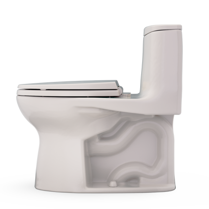 TOTO Ultramax One-Piece Elongated 1.28 GPF WASHLET+ Ready Universal Height Toilet with CEFIONTECT MS608114CEFG#12