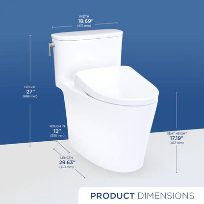 TOTO Aurora MW6864726CEFG#01 Dimensions