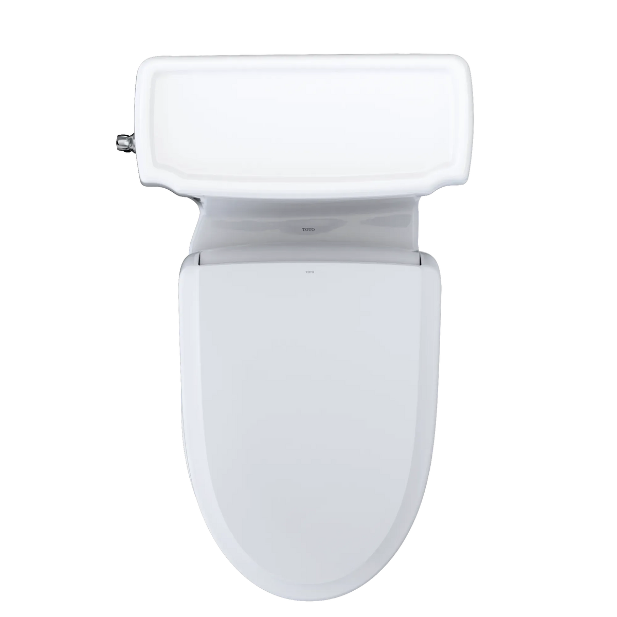 TOTO Eco Guinevere 1.28 GPF One-Piece Universal Height Toilet and S7A Classic Bidet Seat MW9744734CEFG#01