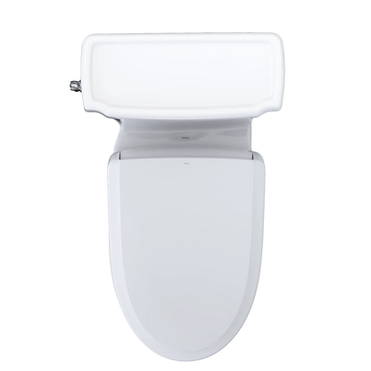 TOTO Eco Guinevere 1.28 GPF One-Piece Universal Height Toilet and S7A Classic Bidet Seat MW9744734CEFG#01