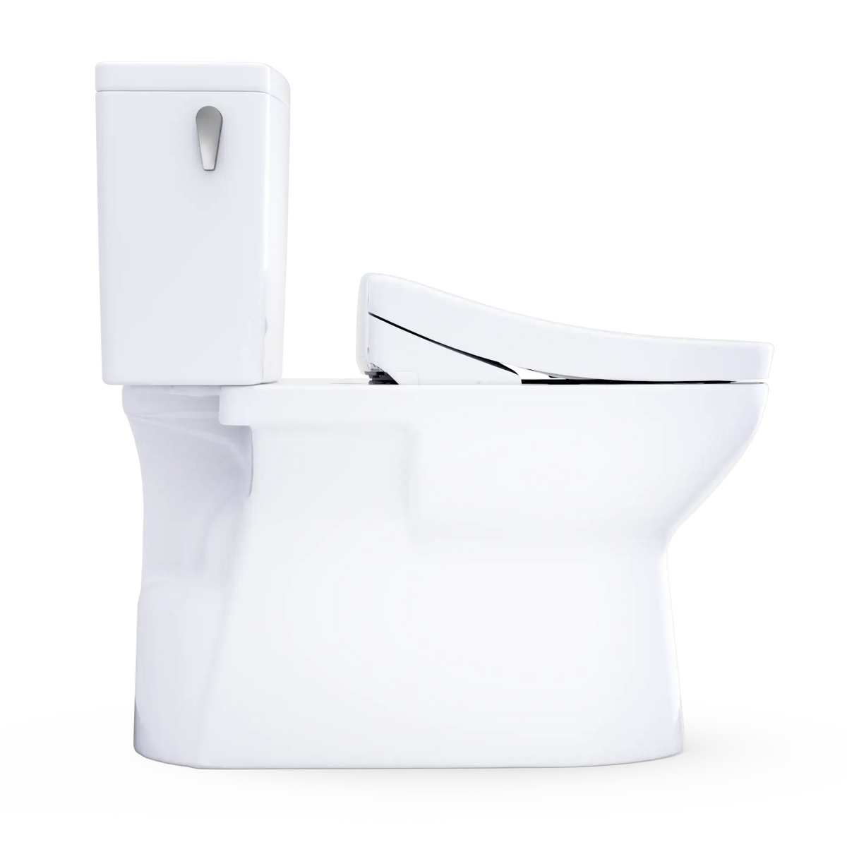 TOTO Glaston 1G WASHLET+ S5 Two-Piece Elongated 1.0 GPF Universal Height Toilet MW4723446CUFG#01
