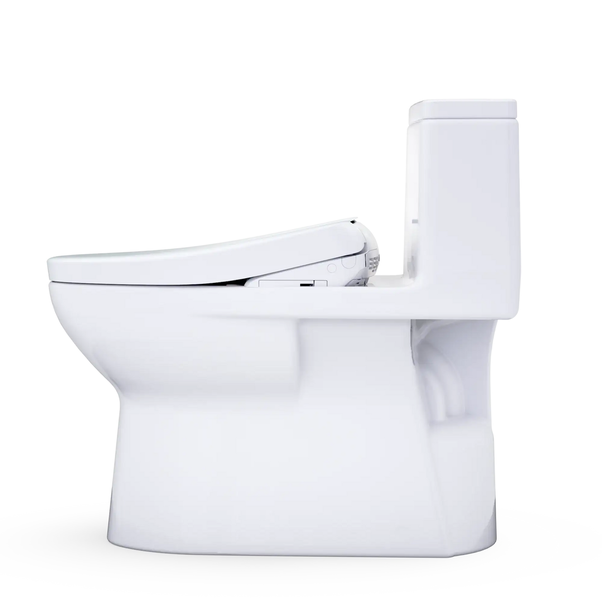 TOTO Redington WASHLET+ S7A One-Piece Elongated 1.28 GPF Universal Height Toilet MW6724736CEFG#01