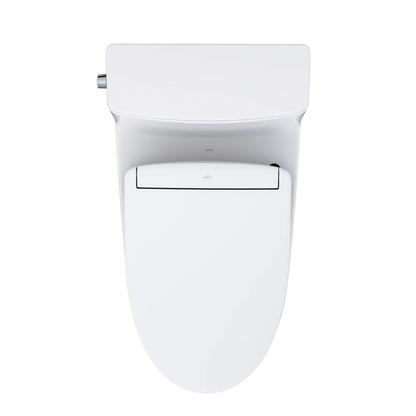 TOTO Redington WASHLET+ S5 One-Piece Elongated 1.28 GPF Universal Height Toilet MW6723446CEFG#01