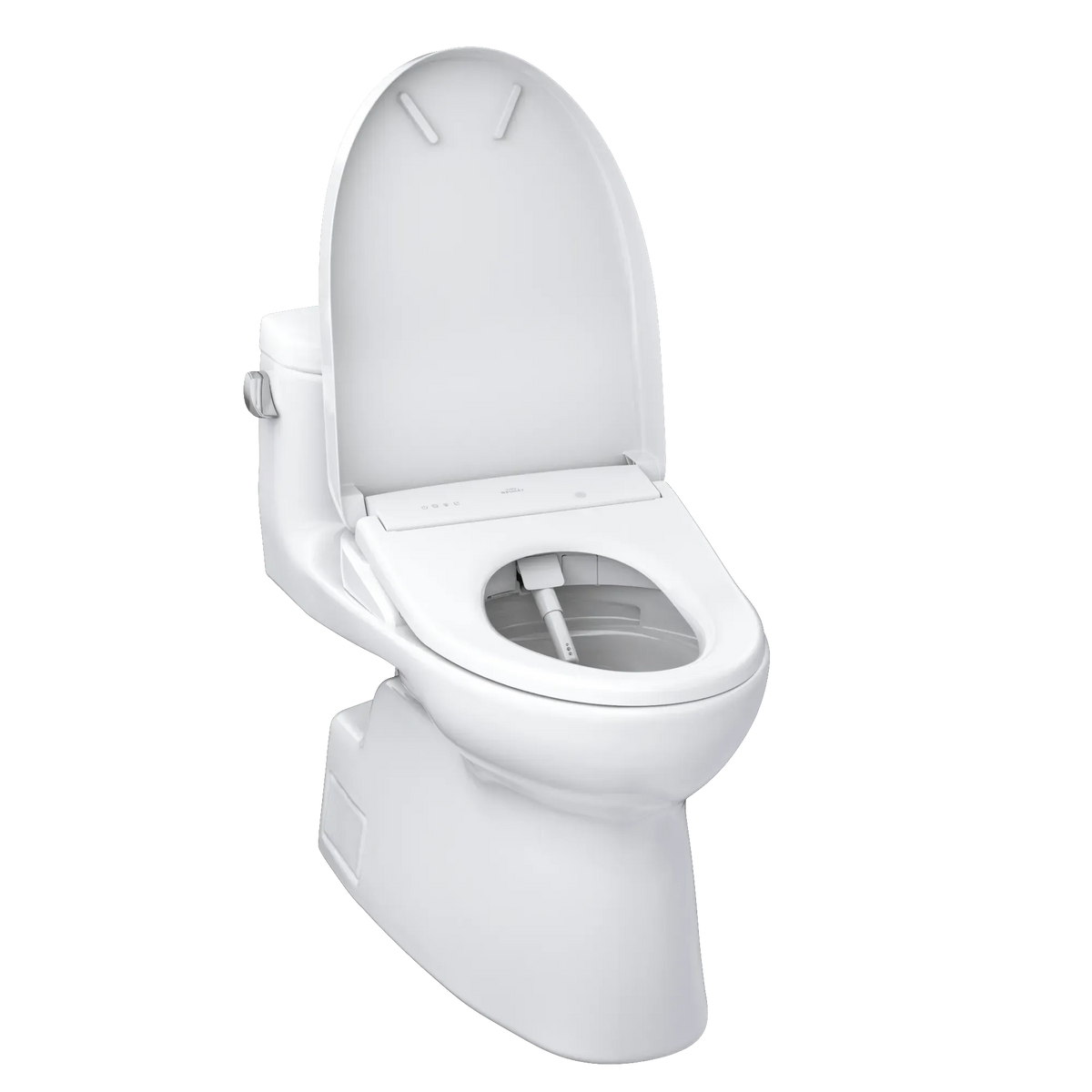TOTO Carolina II One-Piece 1.28 GPF Universal Height Toilet and S7A Bidet Seat MW6444736CEFG#01 - EverFlow Bidets