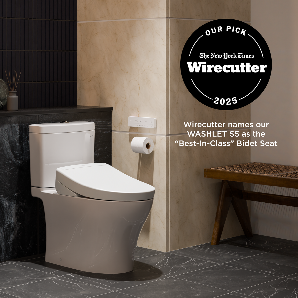 TOTO Ultramax WASHLET+ S5