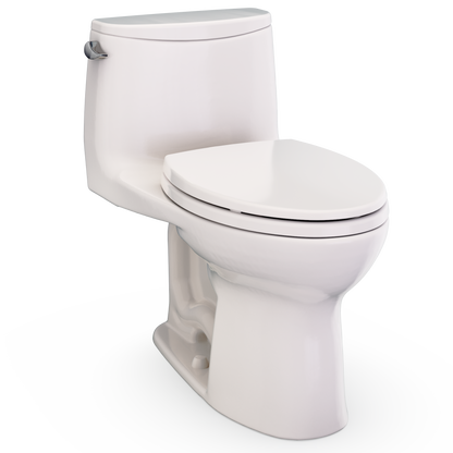 TOTO Ultramax One-Piece Elongated 1.28 GPF WASHLET+ Ready Universal Height Toilet with CEFIONTECT MS608114CEFG#12