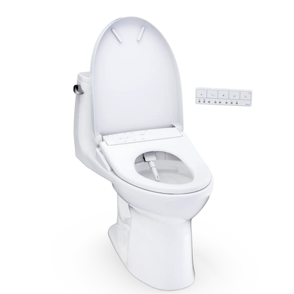TOTO Ultramax WASHLET+ S7A 1.6 GPF Universal Height Toilet MW6084736CSFG#01
